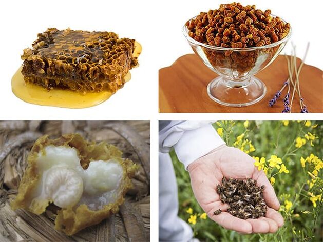 Propolis, peg, čebela -bee, kraljevski žele