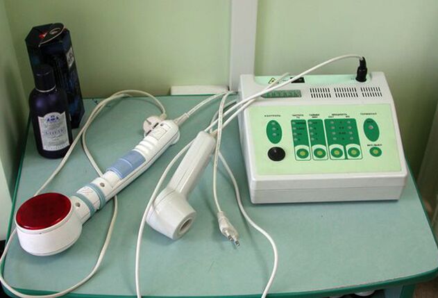 Fizioterapevtska naprava za kronični prostatitis